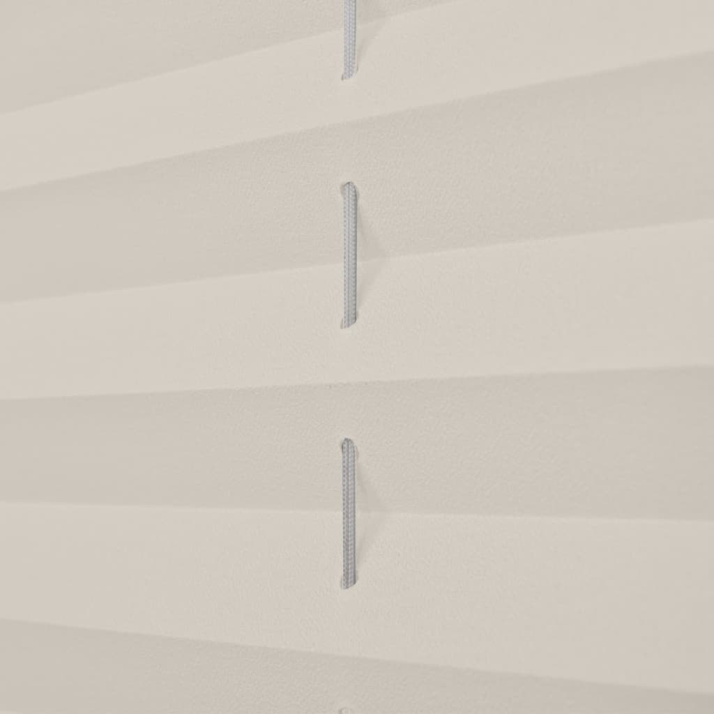 Berkfield Plisse Blind 90x150cm Cream