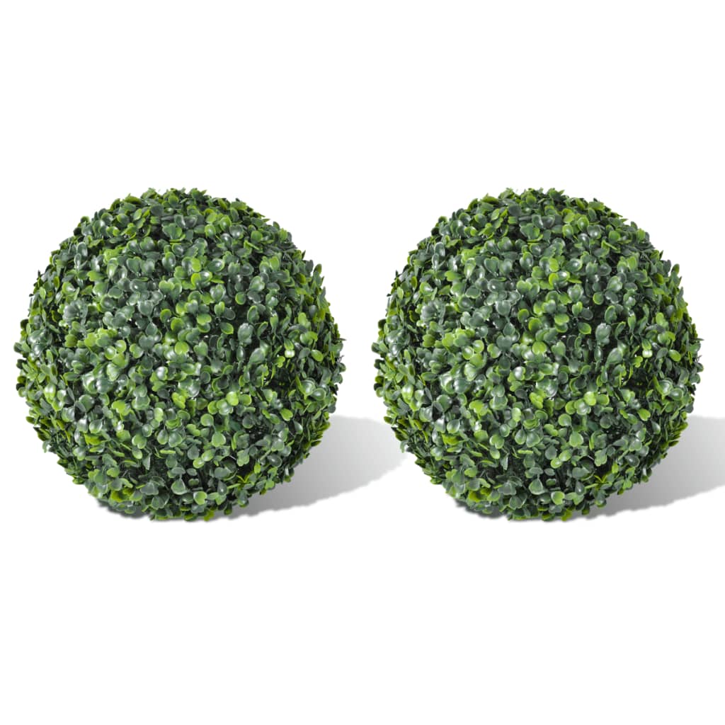 Berkfield Boxwood Ball Artificial Leaf Topiary Ball 35 cm 2 pcs