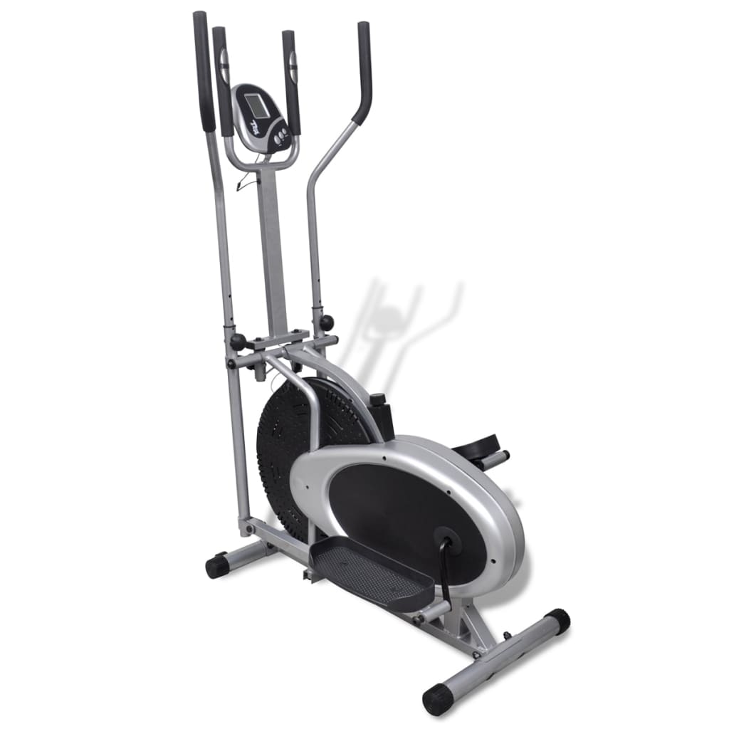 Berkfield Orbitrac Elliptical Trainer Exercise Bike 4 Pole Pulse