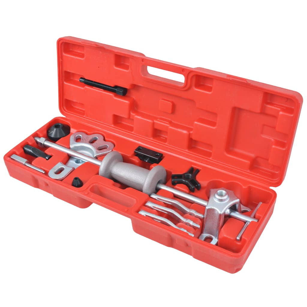 Berkfield Nine Ways Slide Hammer Puller Set 17 pcs