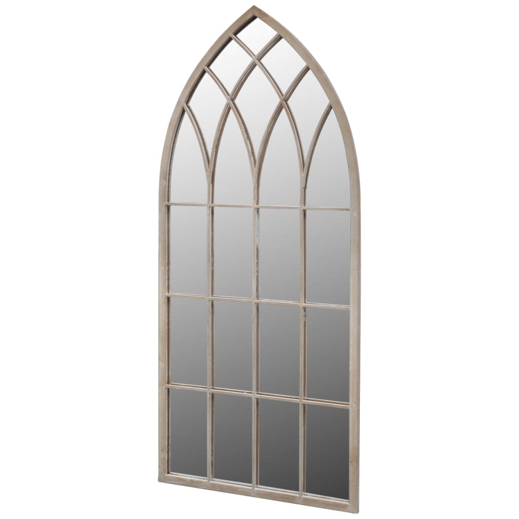 Berkfield Gothic Arch Garden Mirror 50x115 cm for Indoor and Outdoor Use