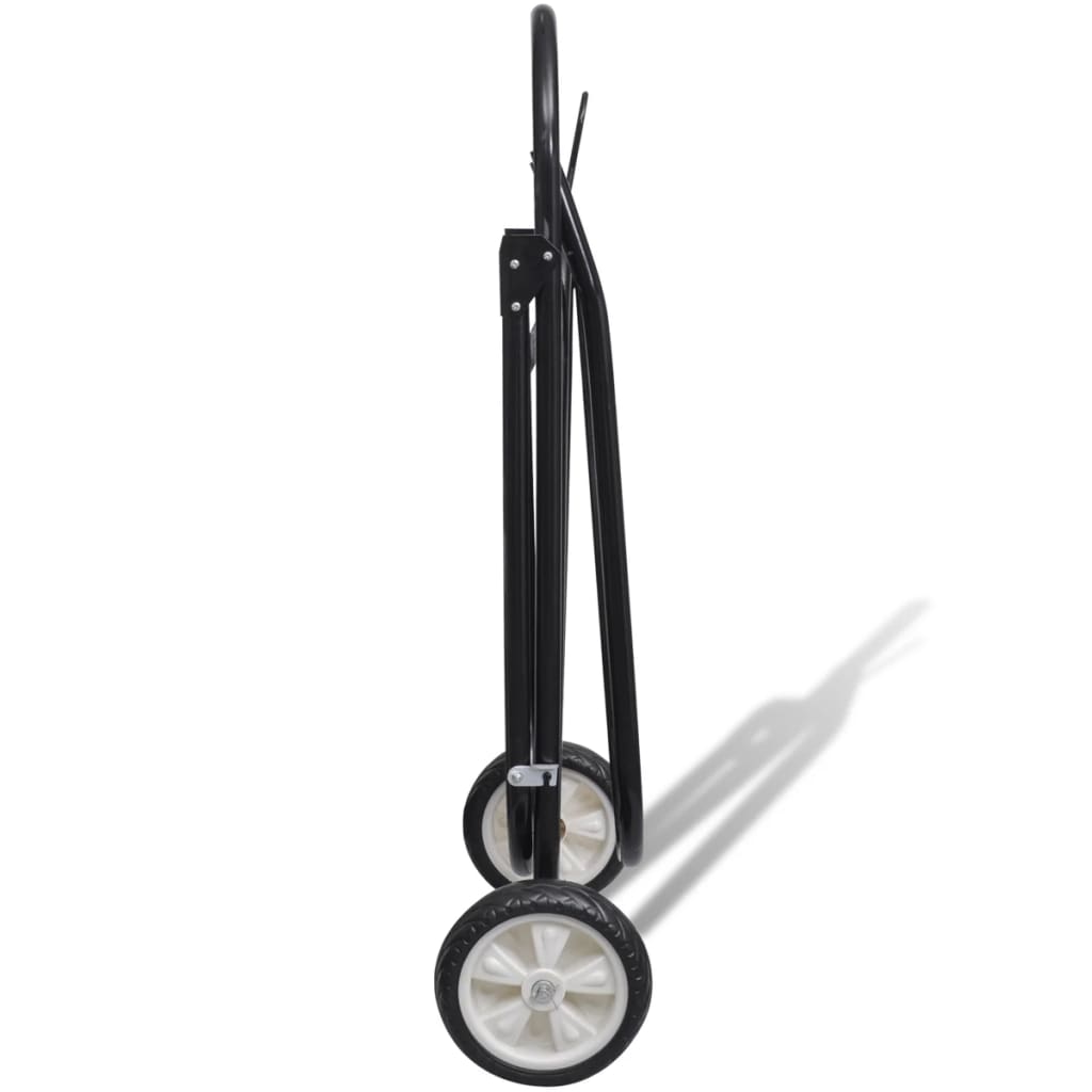 Metal Foldable Saddle Rack with Wheels