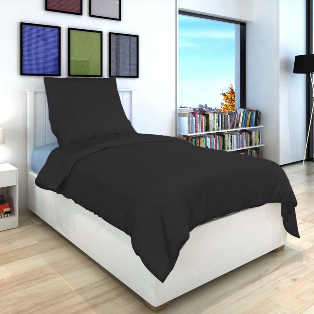 Berkfield Duvet Cover 135x200/80x80 cm Cotton