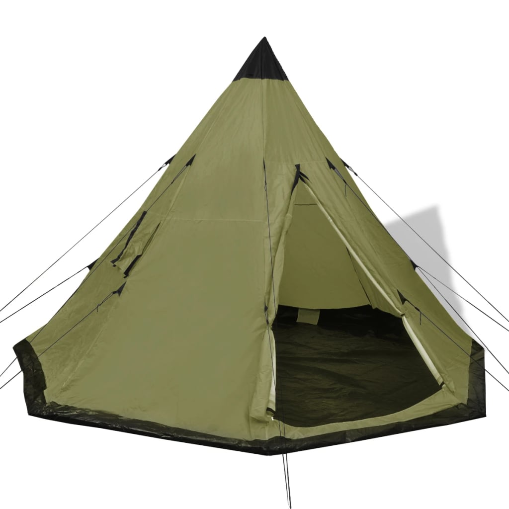 Berkfield 4-person Tent Green