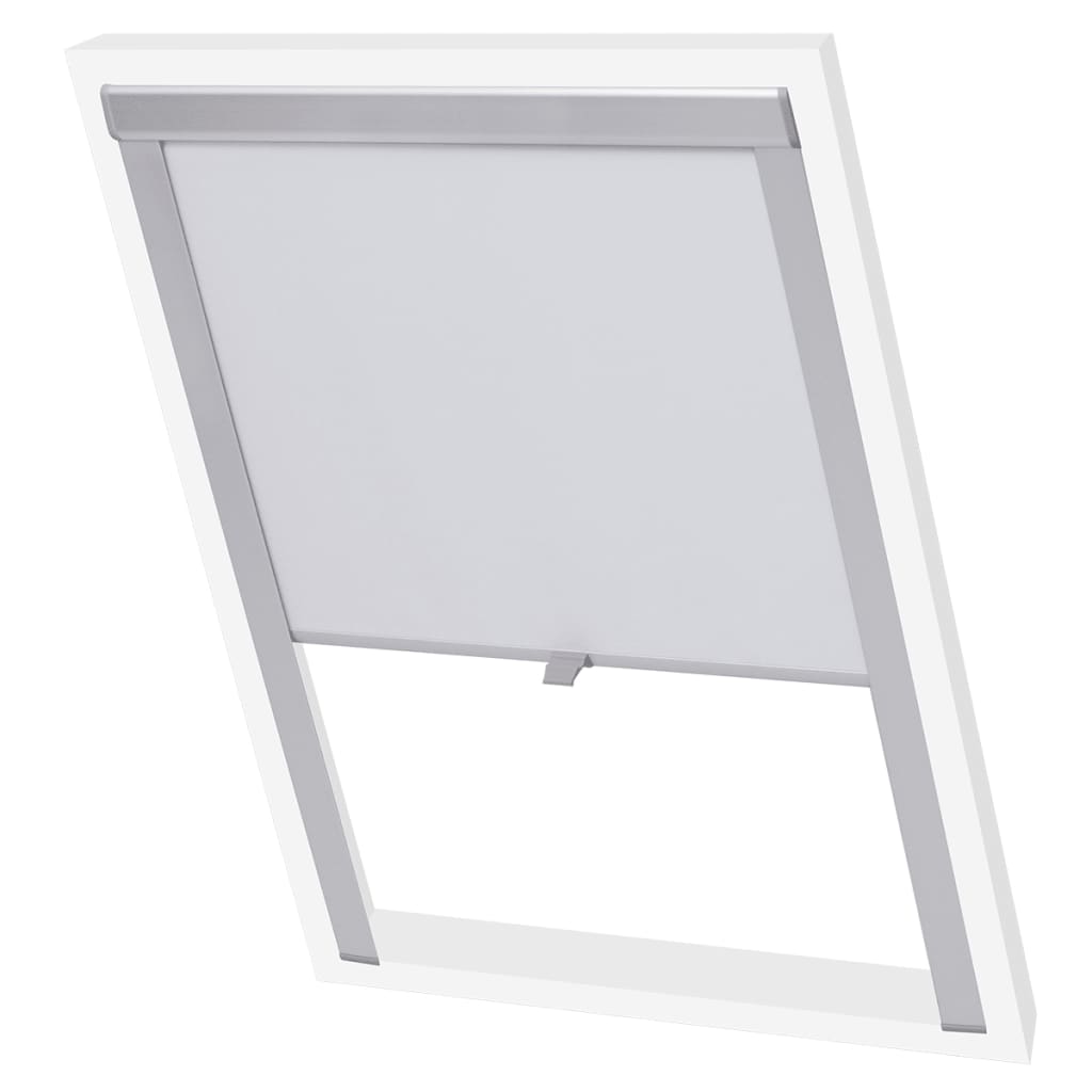 Berkfield Blackout Roller Blinds White U08/808
