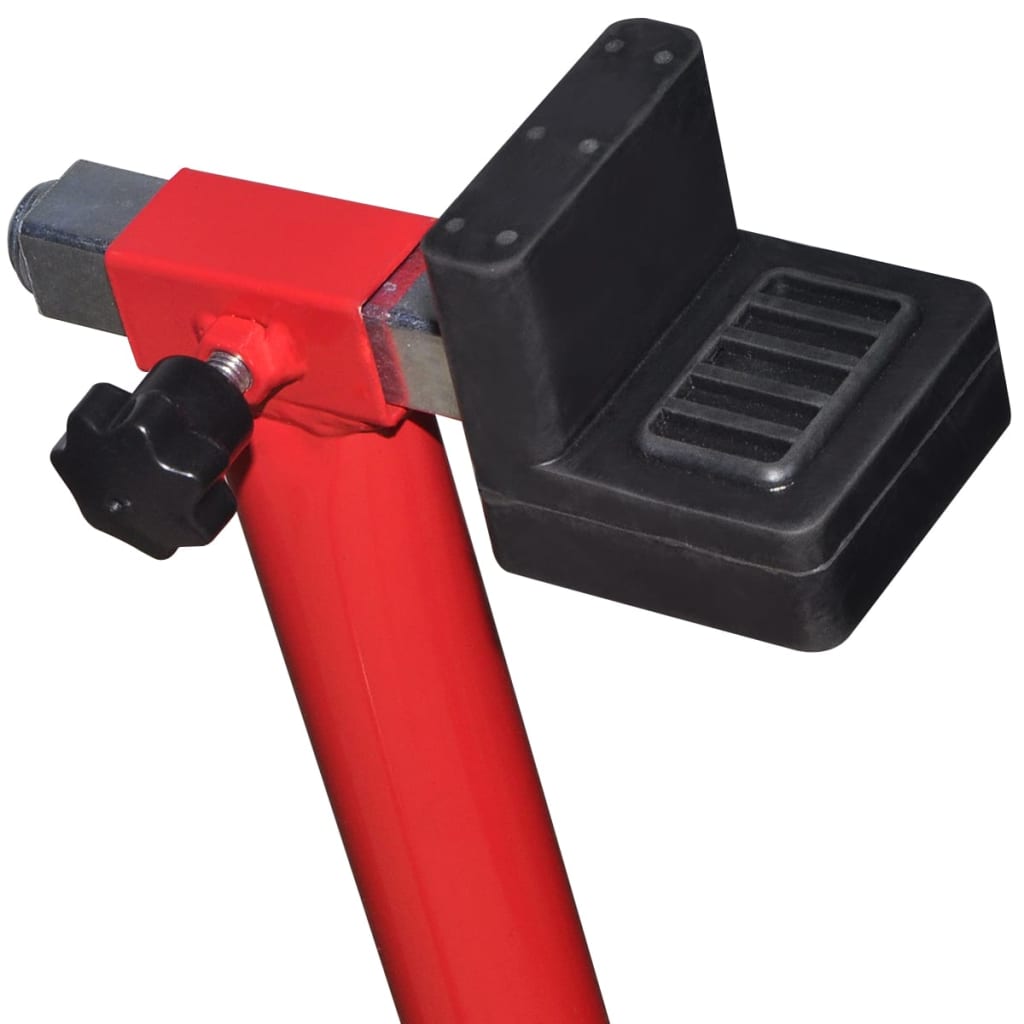 Berkfield Motorcycle Rear Paddock Stand Red
