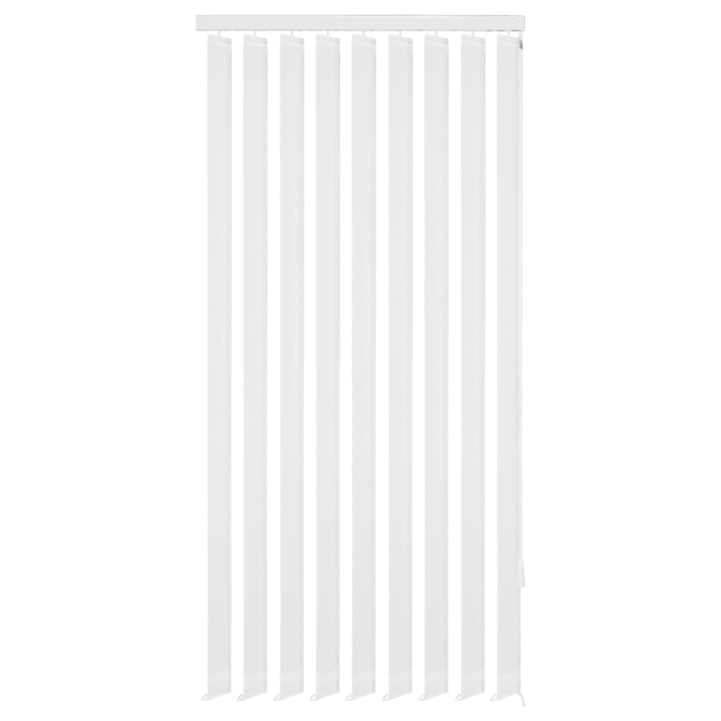 Berkfield Vertical Blinds White Fabric 150x180 cm