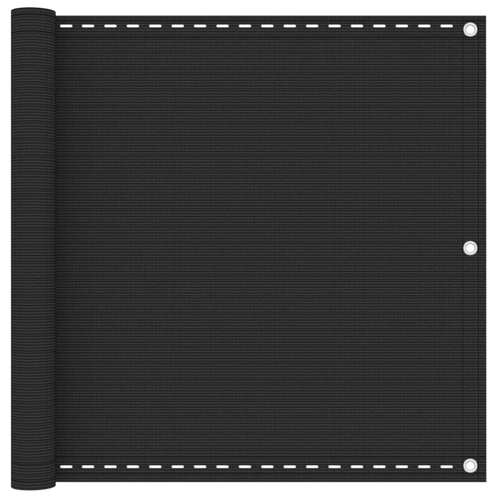 Berkfield Balcony Screen HDPE 90x400 cm Anthracite