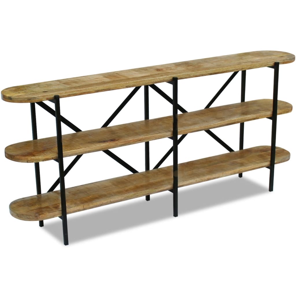 Berkfield Sideboard Mango Wood 180x30x76 cm