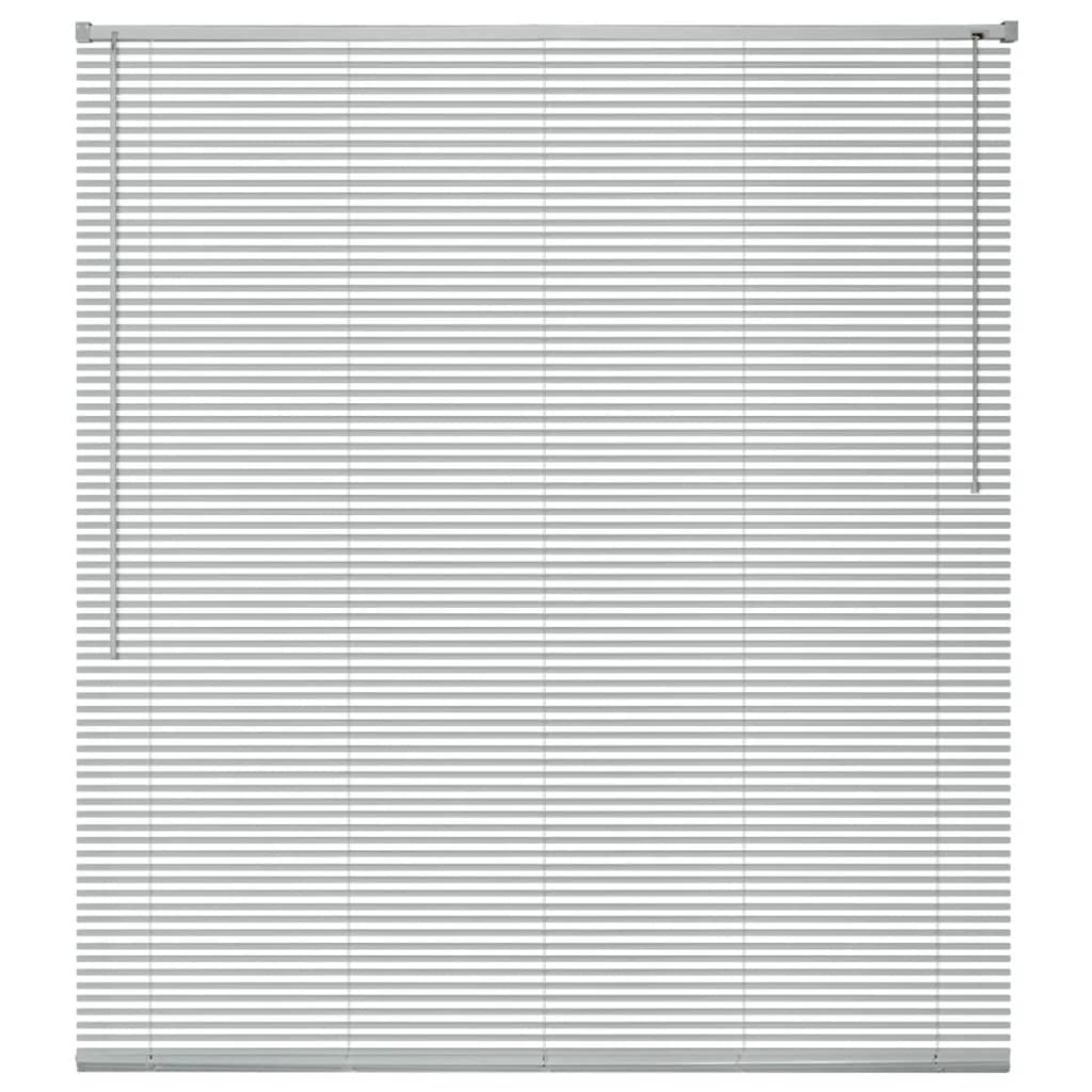 Berkfield Window Blinds Aluminium 140x160 cm Silver