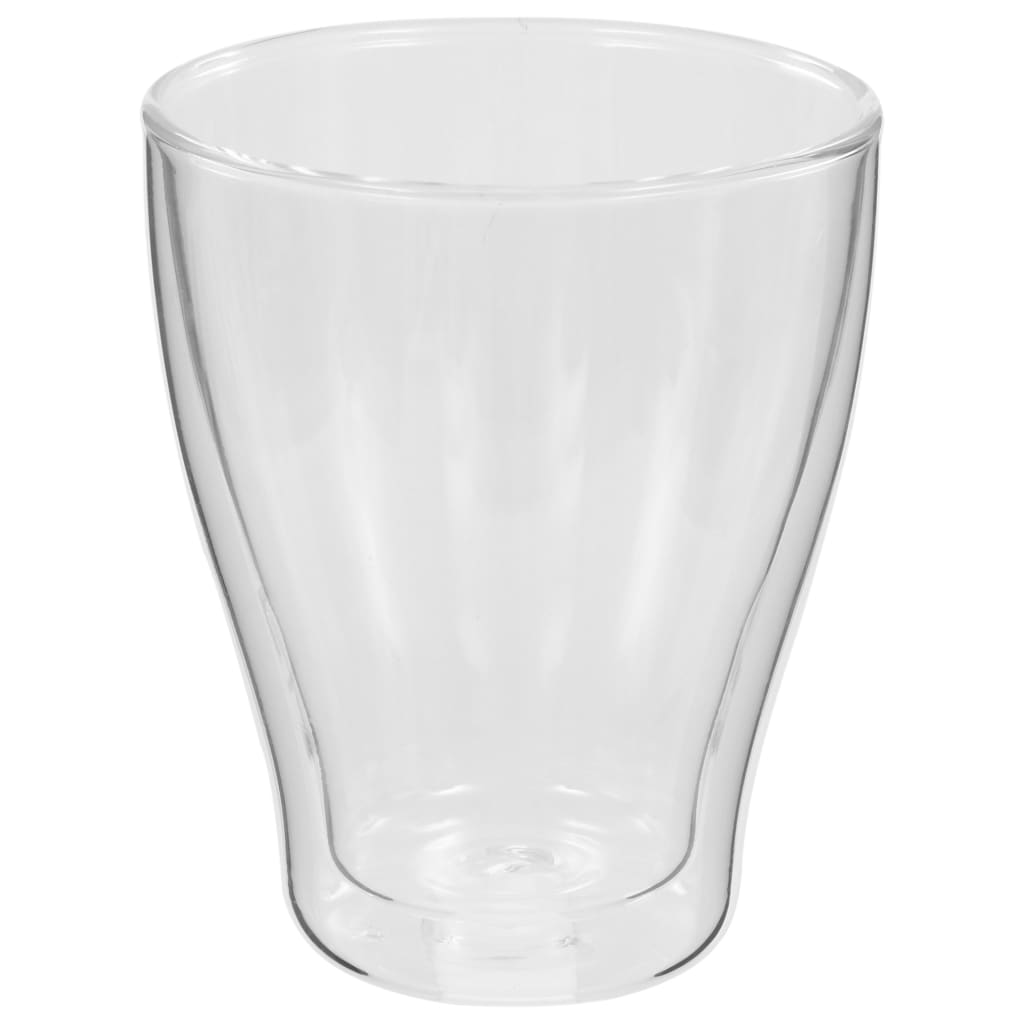Berkfield Double Wall Latte Macchiato Glasses 12 pcs 370 ml