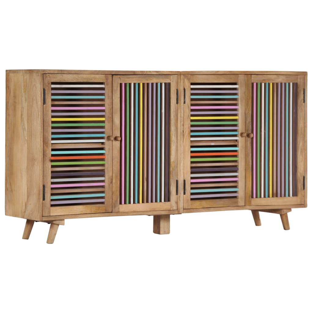 Berkfield Sideboard 150x30x75 cm Solid Mango Wood