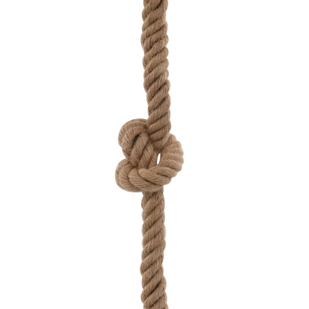 Berkfield Hanging Lamp with Rope-covered Wire E27