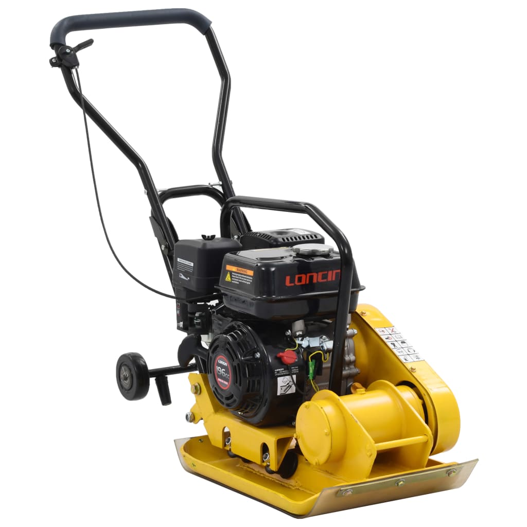 Berkfield Vibratory Plate Compactor 196 CC 63 kg 12.1 Kn