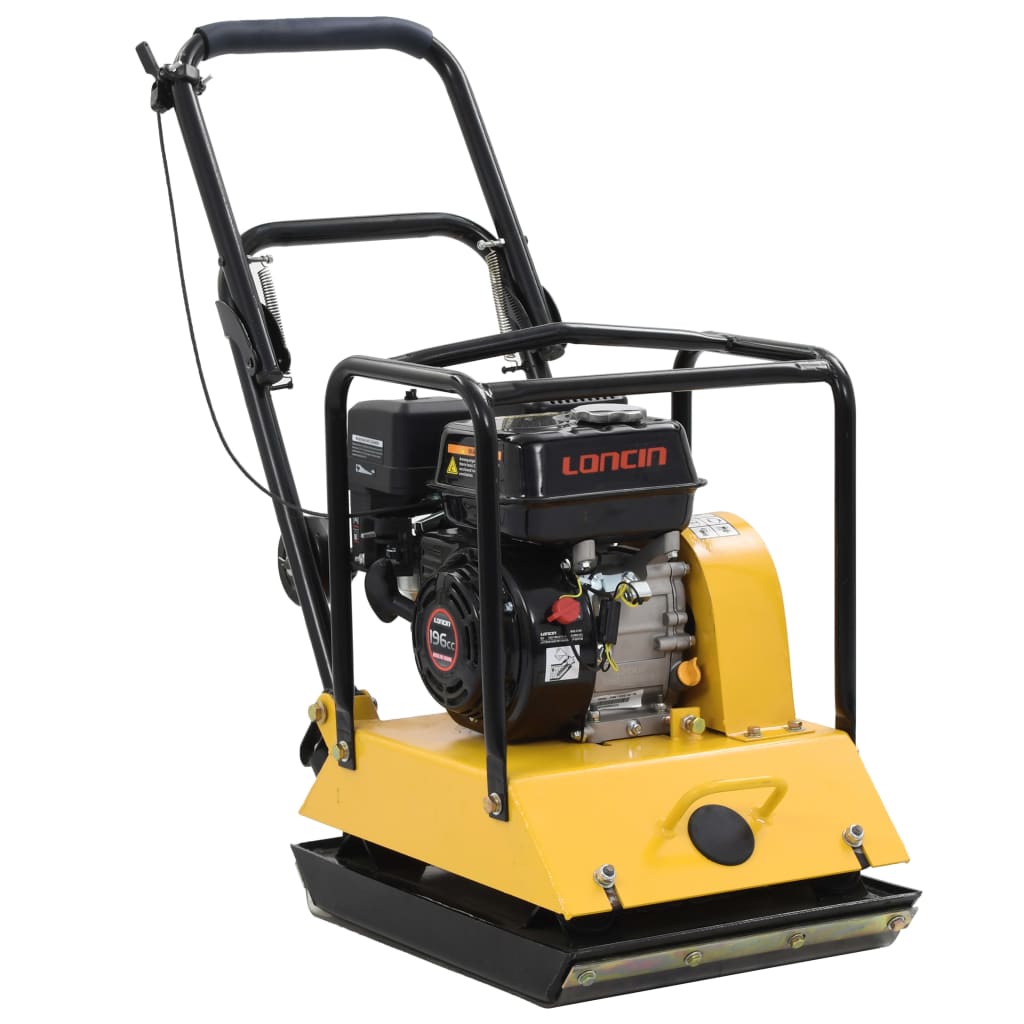 Berkfield Vibratory Plate Compactor 196 CC 85 kg 15.5 Kn