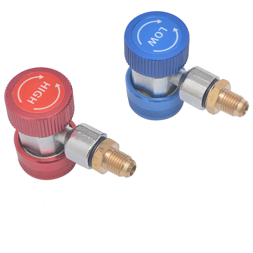 Berkfield 2x Refrigerator Quick Coupler Adapters