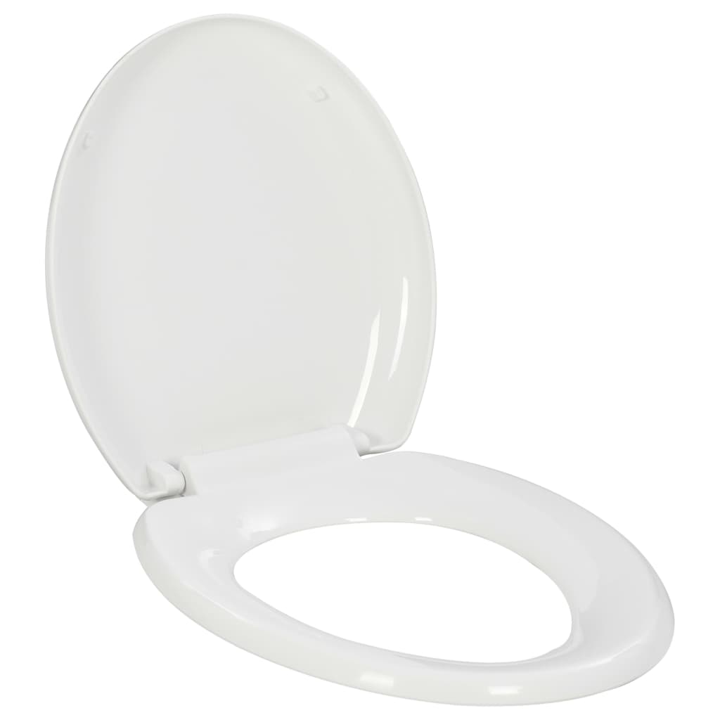 Berkfield Soft-close Toilet Seat with Quick-release Design White