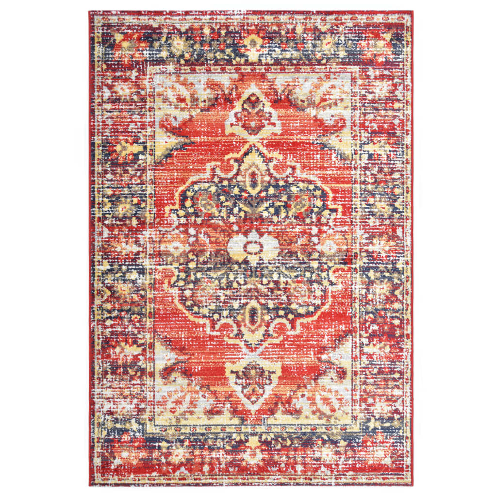 Berkfield Rug Red 120x170 cm PP