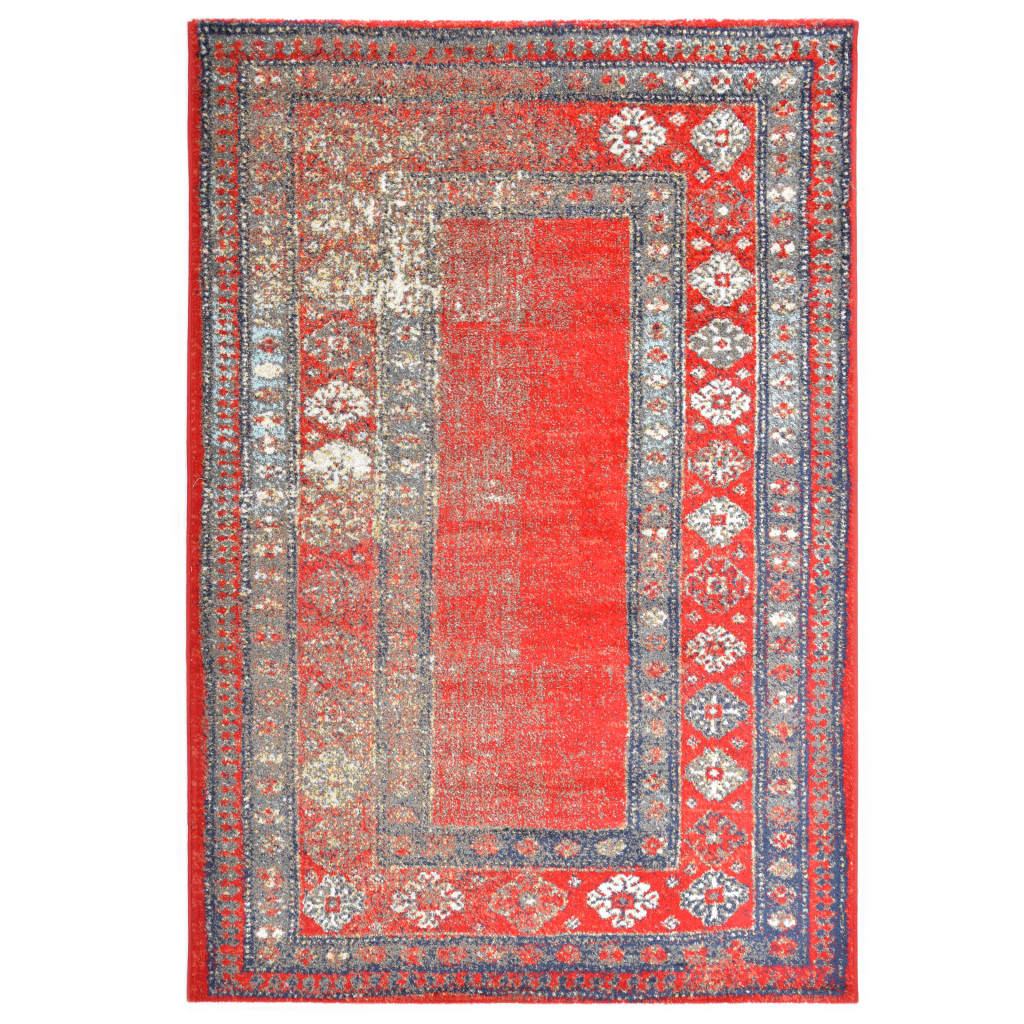 Berkfield Rug Red 120x170 cm PP
