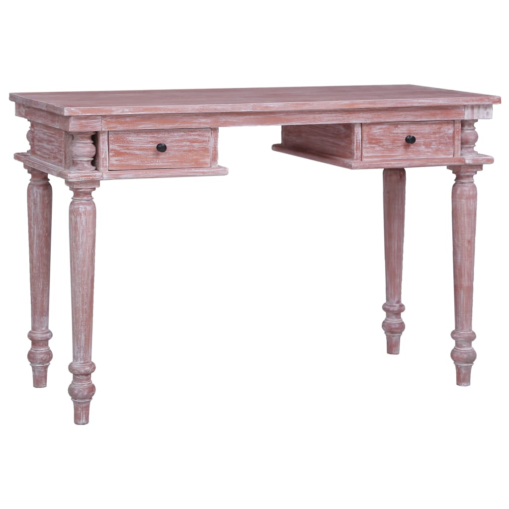 Berkfield Desk 120x50x78 cm Solid Mahogany Wood