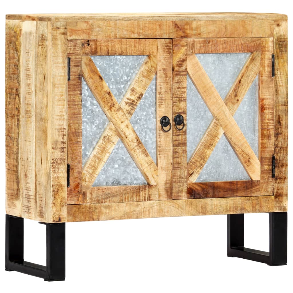 Berkfield Sideboard 80x30x76 cm Solid Mango Wood
