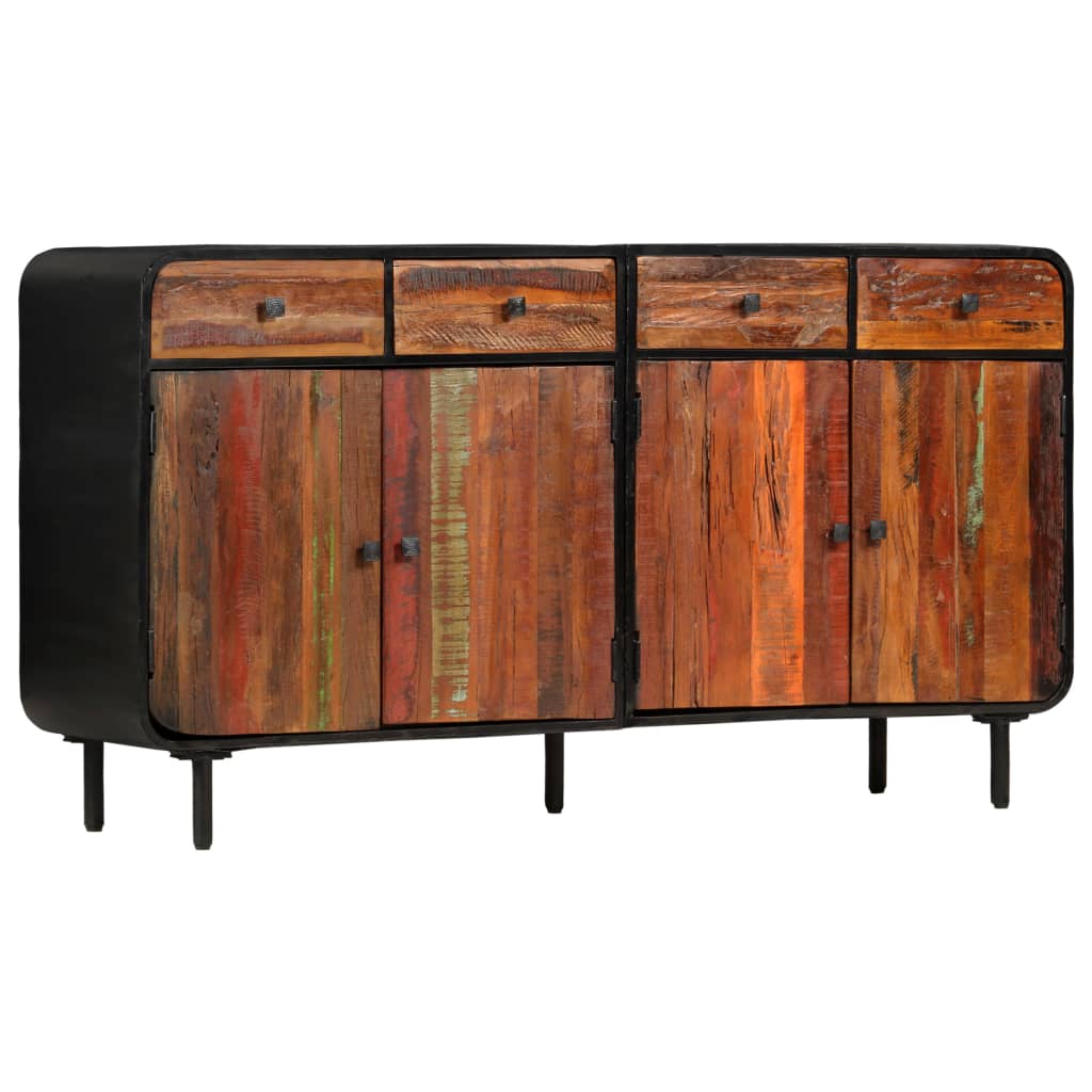 Berkfield Sideboard Solid Reclaimed Wood 140x35x76 cm