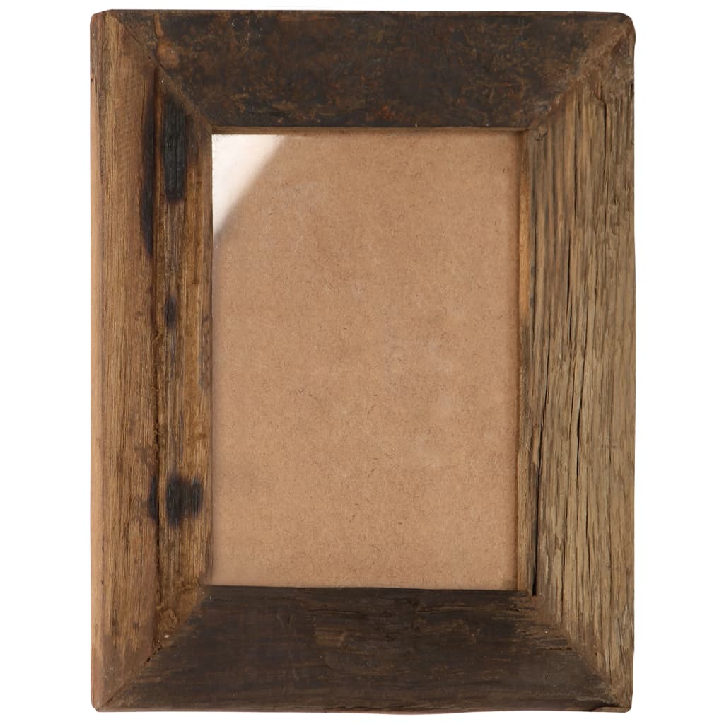 Berkfield Photo Frames 2 pcs 25x30 cm Solid Reclaimed Wood and Glass