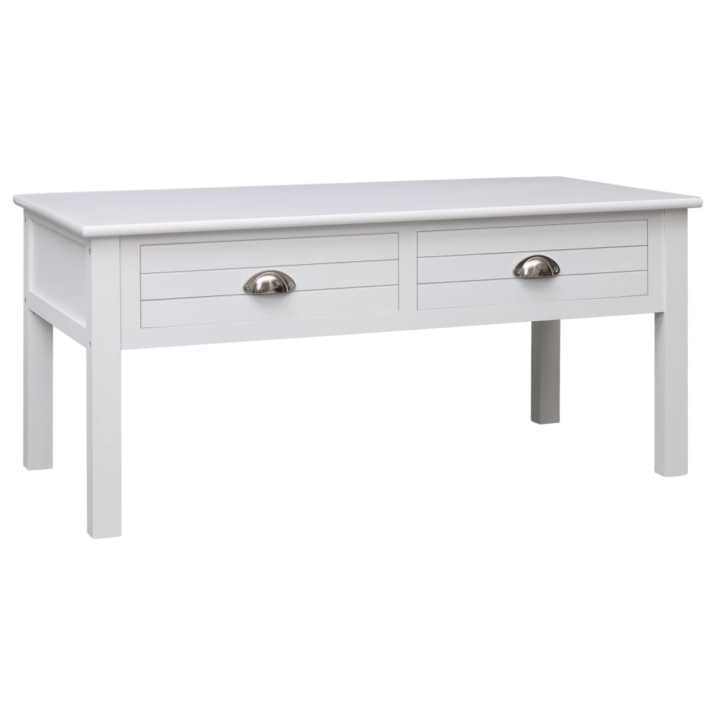 Berkfield Coffee Table White 100x50x45 cm Wood