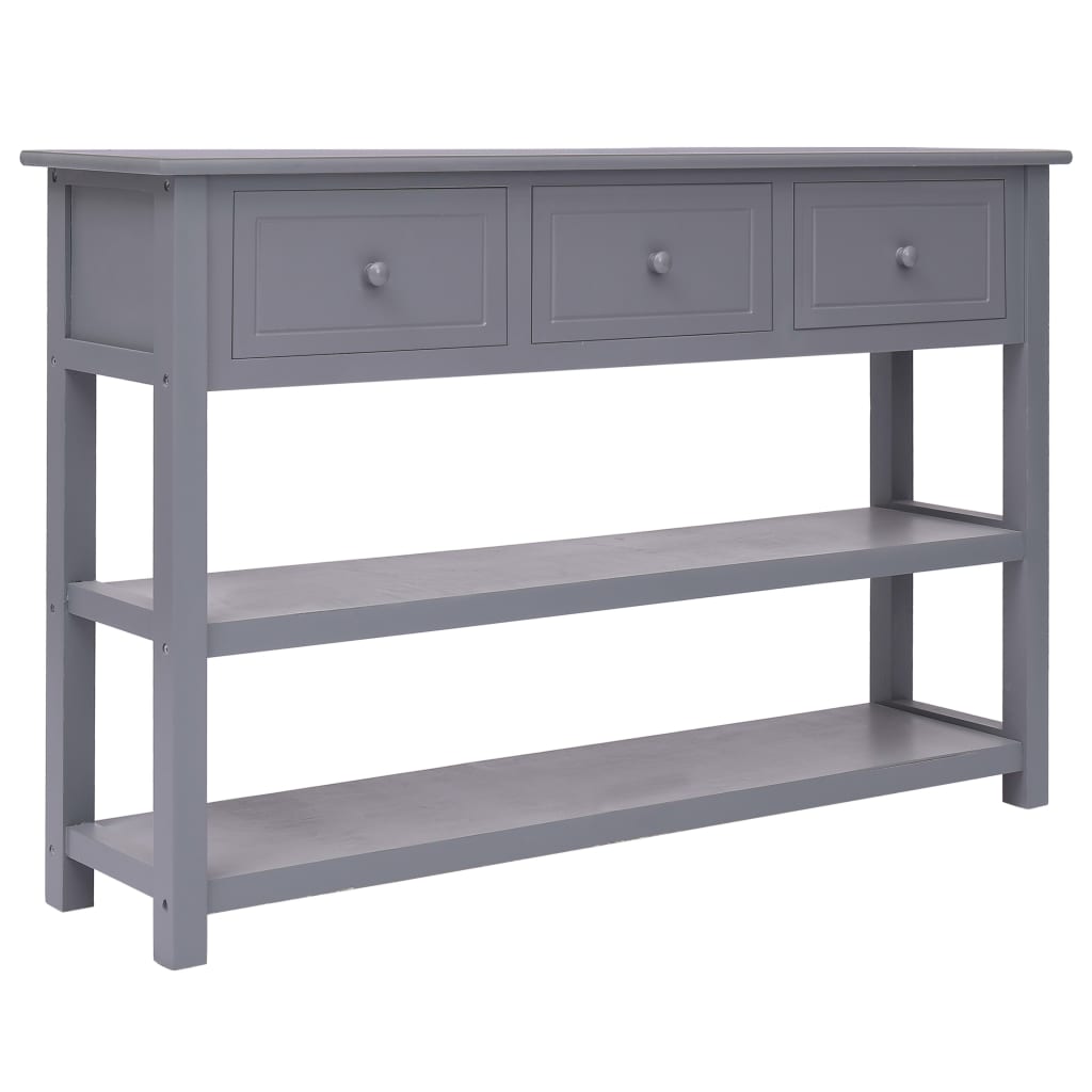 Berkfield Sideboard Grey 115x30x76 cm Wood