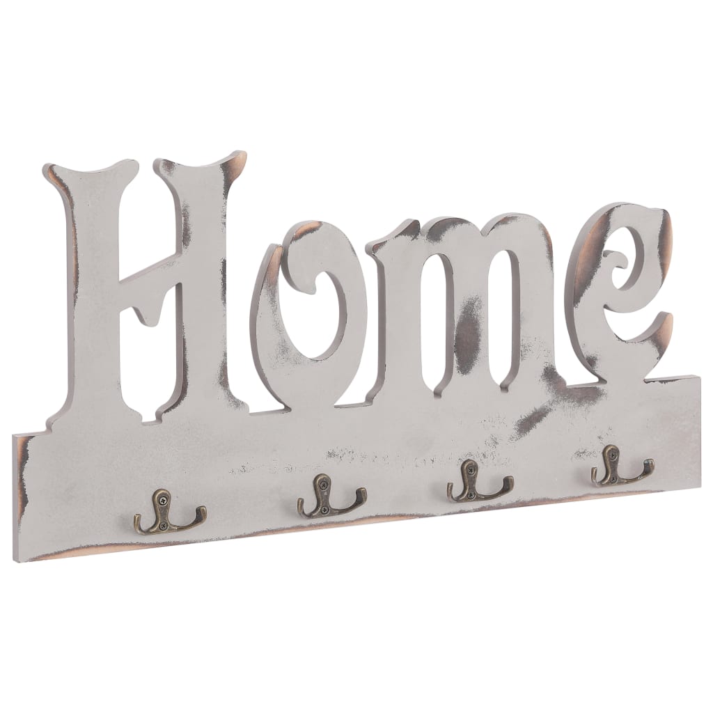 Berkfield Wall Mounted Coat Rack HOME 50x23 cm