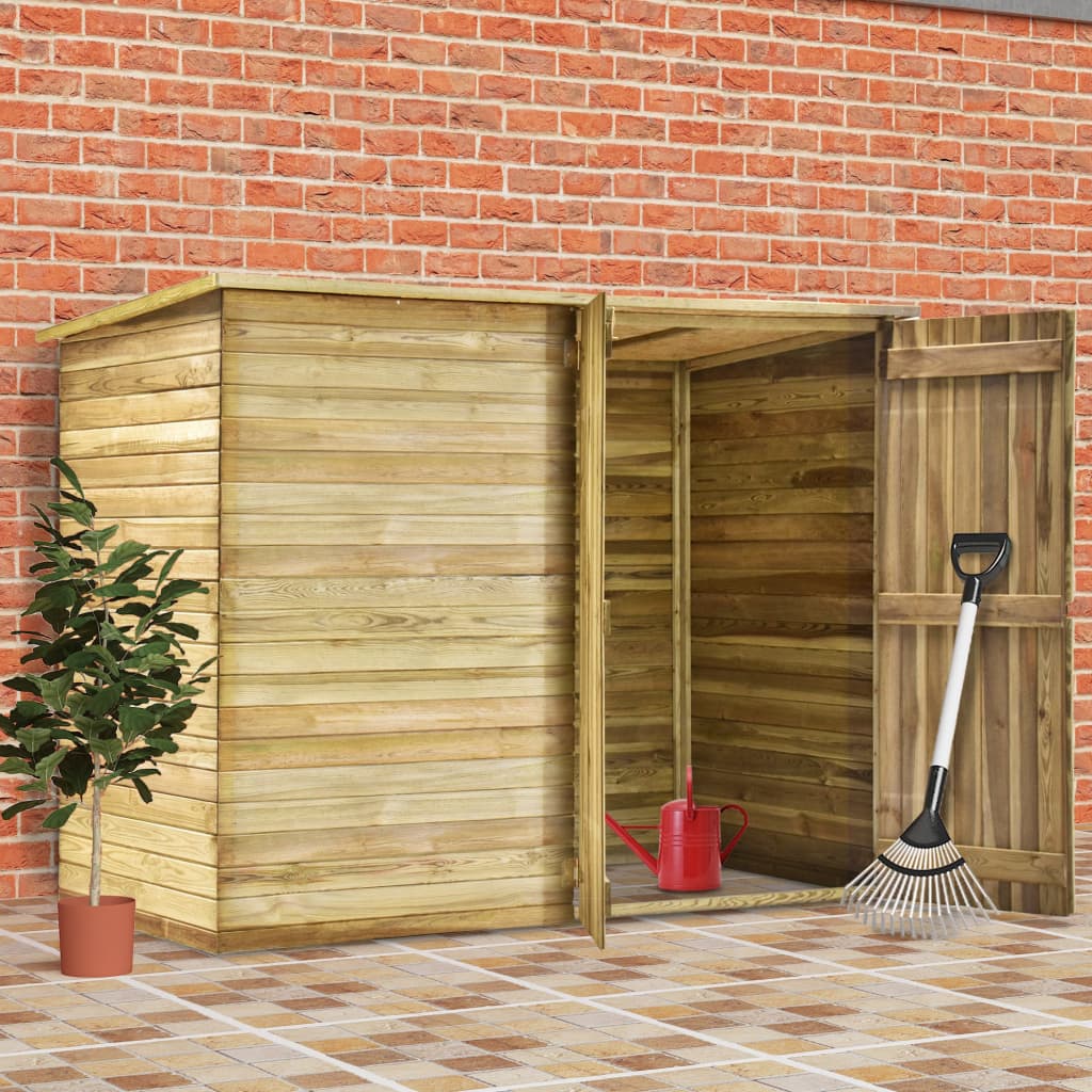 Berkfield Garden Shed House 232x110x170 cm Impregnated Pinewood