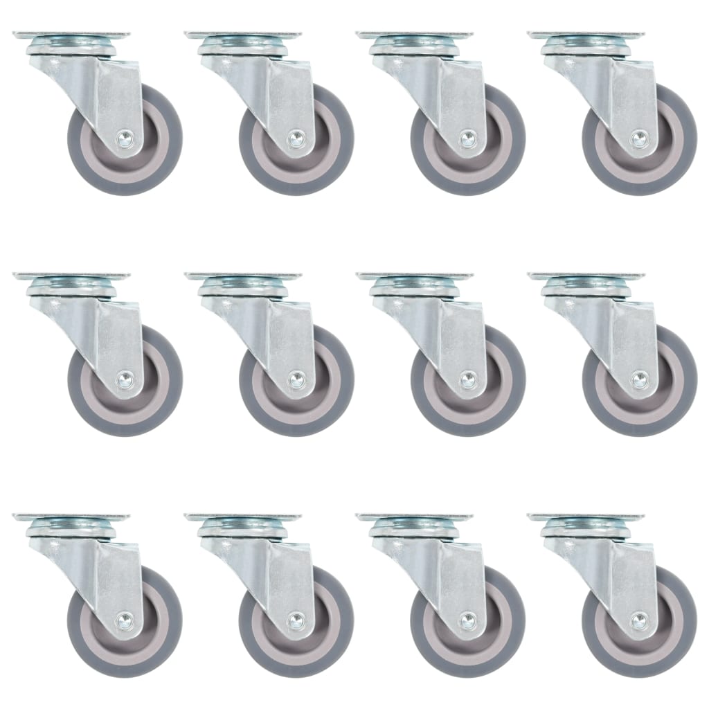 Berkfield 48 pcs Swivel Casters 50 mm