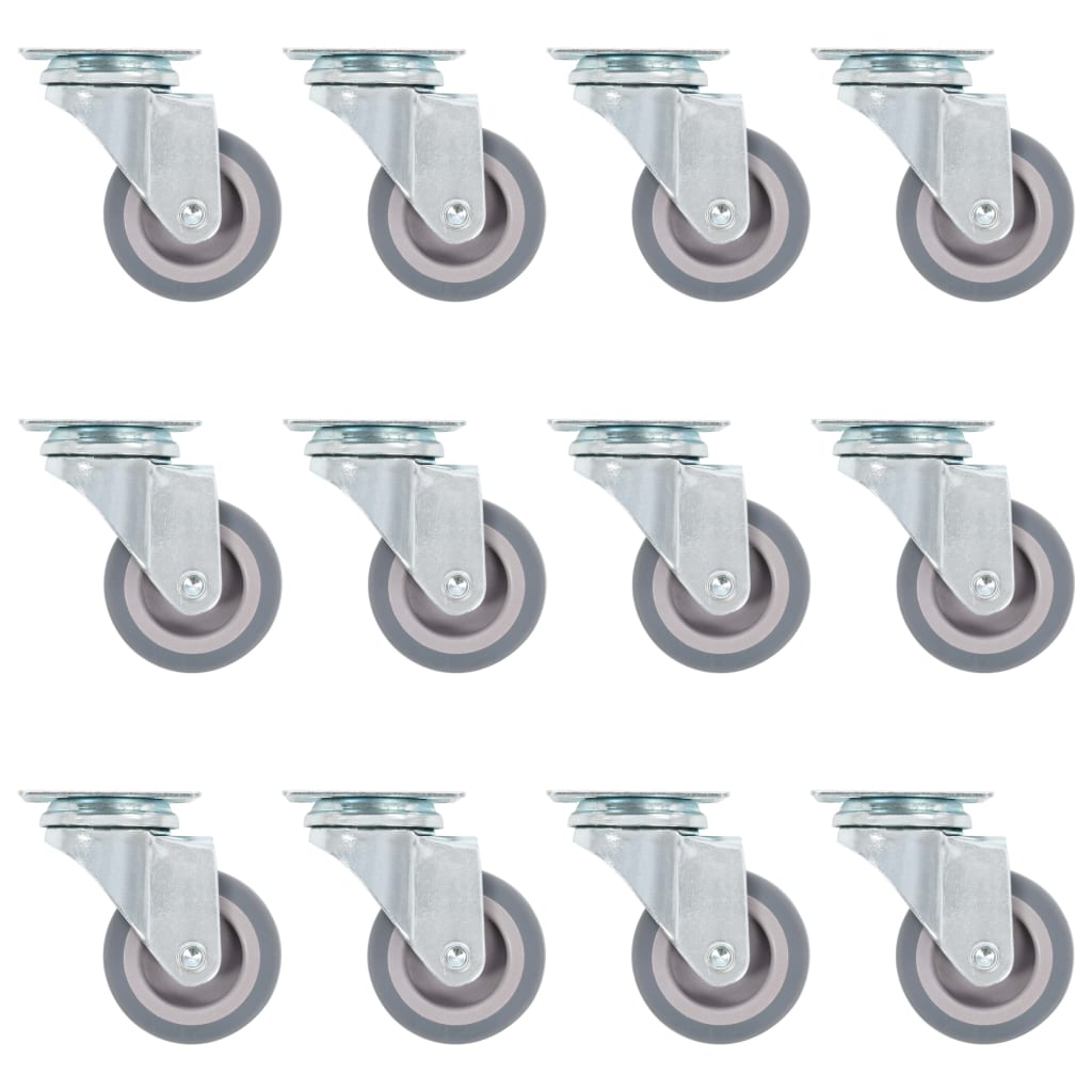 Berkfield 72 pcs Swivel Casters 50 mm