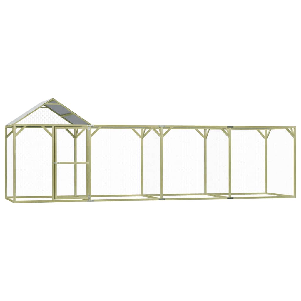 Berkfield Chicken Cage 6x1.5x2 m Impregnated Pinewood