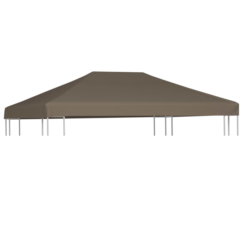 Berkfield Gazebo Top Cover 310 g/m�__ 3x3 m Taupe
