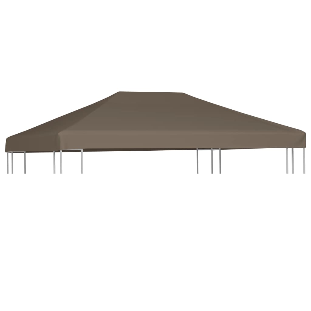 Berkfield Gazebo Top Cover 310 g/m�__ 3x4 m Taupe
