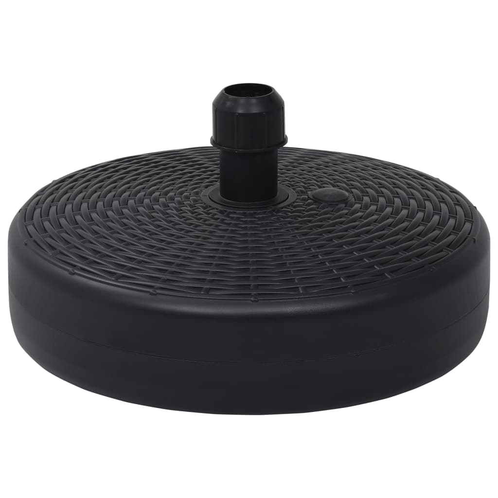 Berkfield Umbrella Base Sand/Water Filled 24 L Black