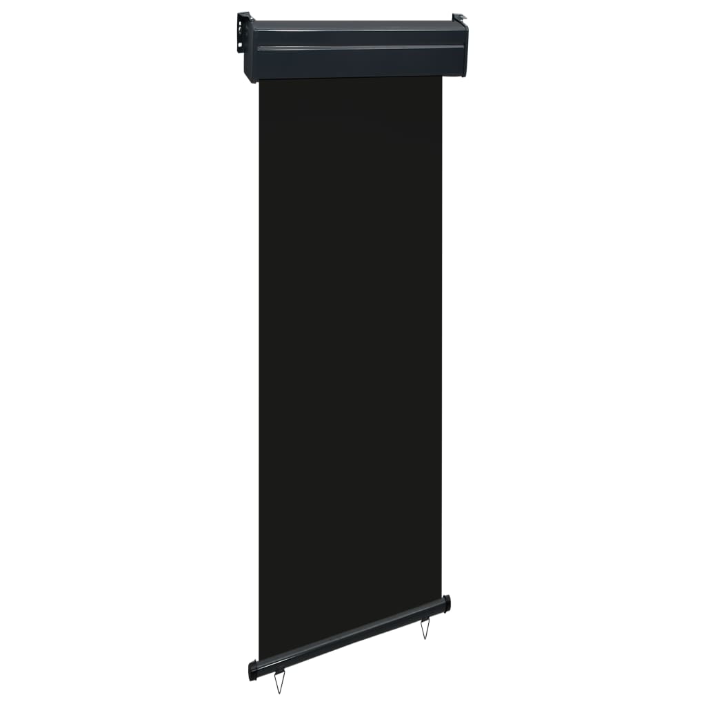 Berkfield Balcony Side Awning 65x250 cm Black