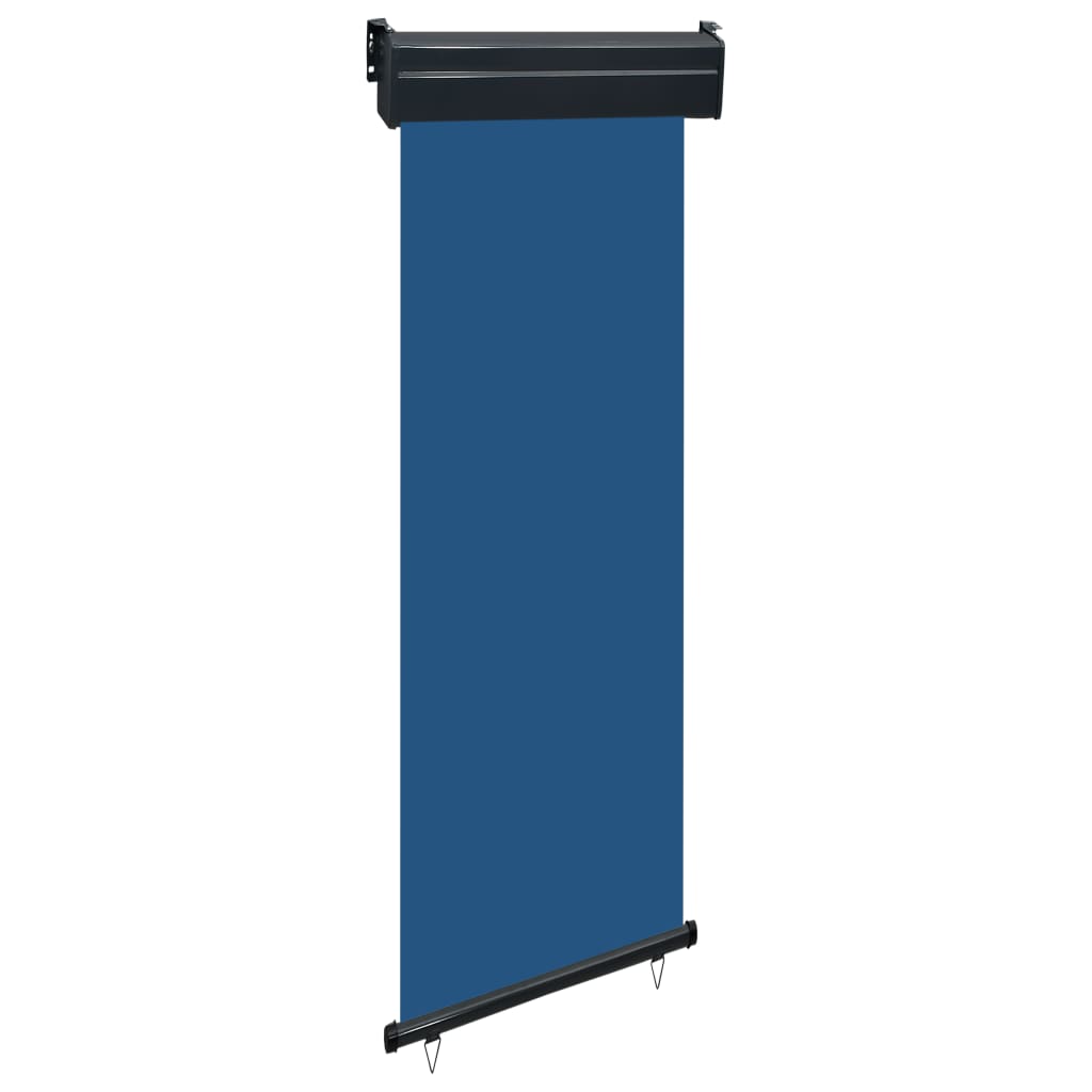 Berkfield Balcony Side Awning 65x250 cm Blue
