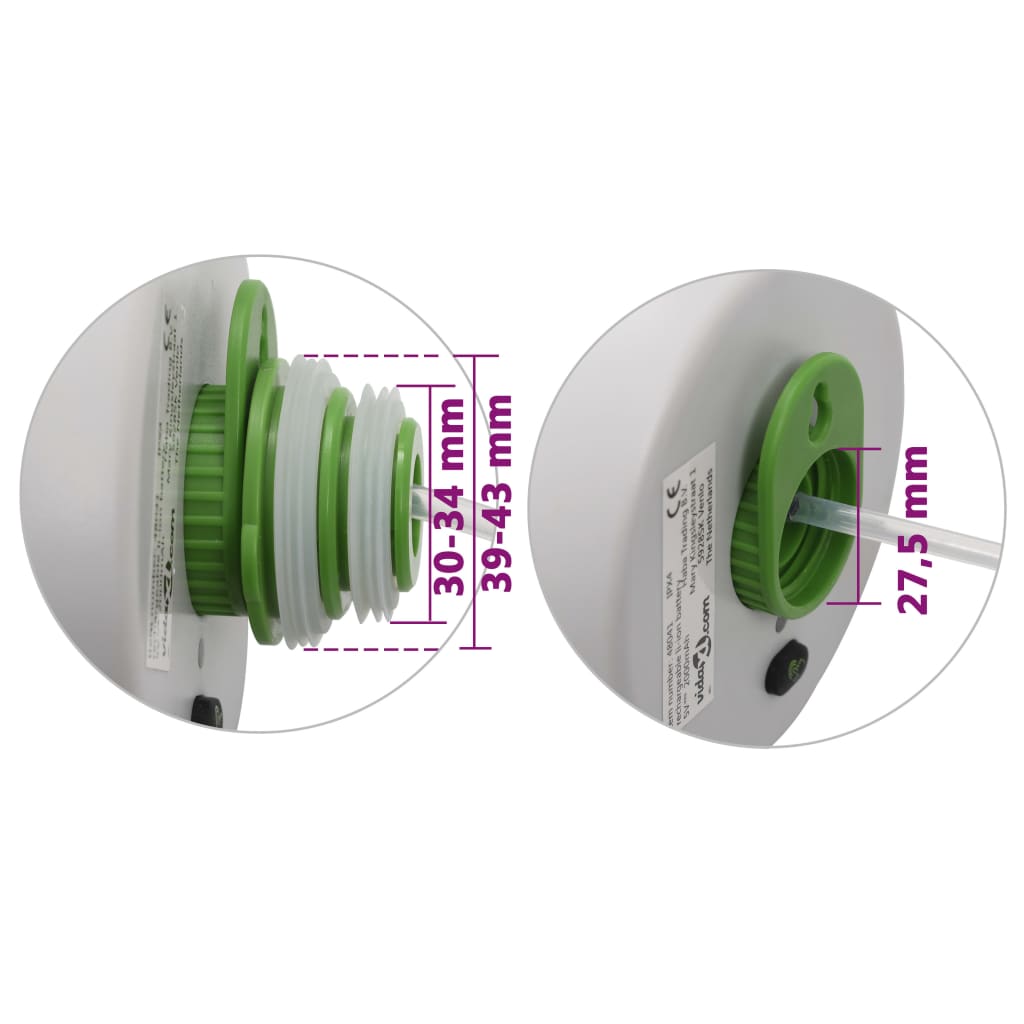 Berkfield Automatic Indoor Drip Watering Kit with Controller