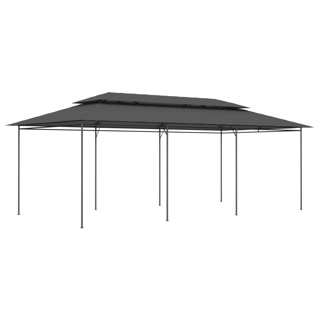 Berkfield Gazebo 600x298x270 cm Anthracite