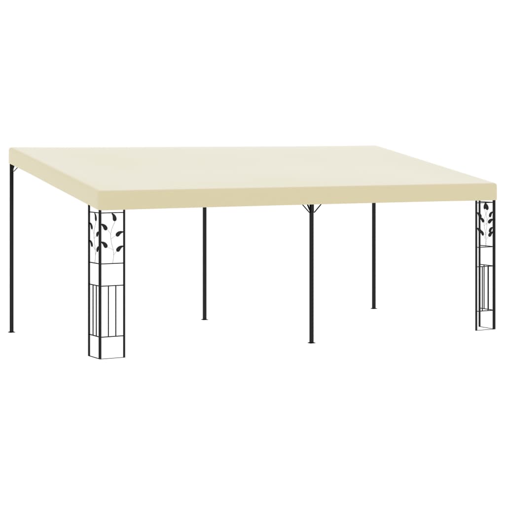 Berkfield Wall-mounted Gazebo 6x3x2.5 m Cream