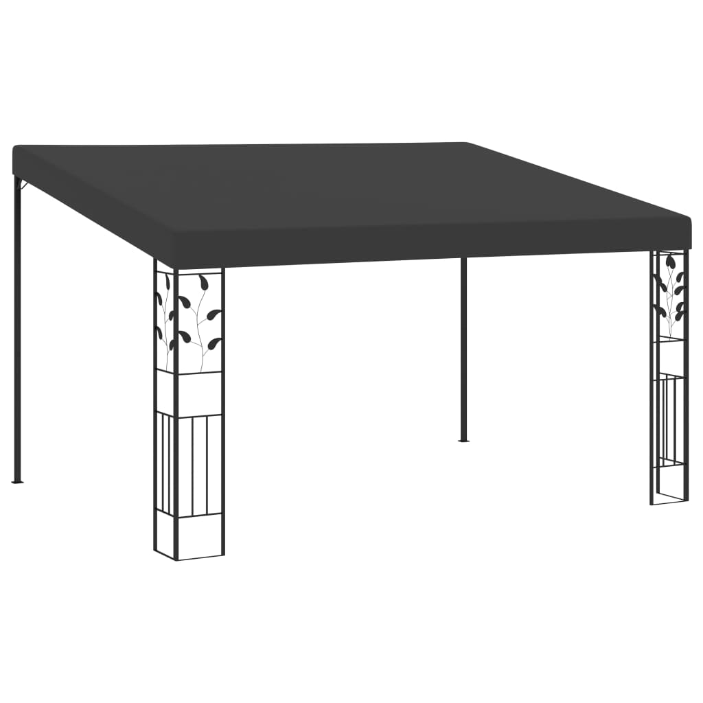 Berkfield Wall-mounted Gazebo 4x3x2.5 m Anthracite