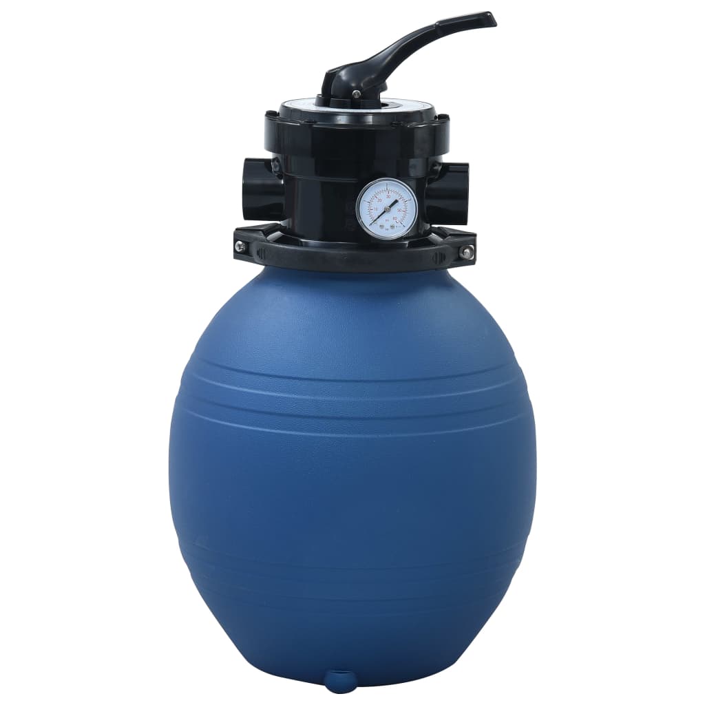Berkfield Pool Sand Filter with 4 Position Valve Blue 300 mm