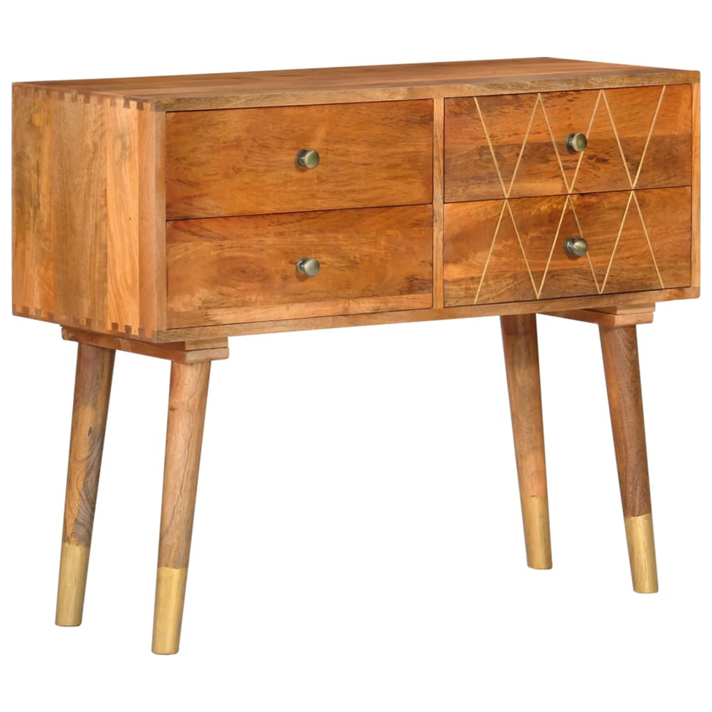 Berkfield Sideboard 85x40x70 cm Solid Mango Wood