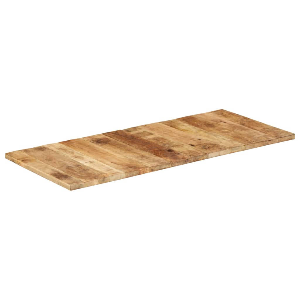 Berkfield Table Top Solid Mango Wood 25-27 mm 140x60 cm
