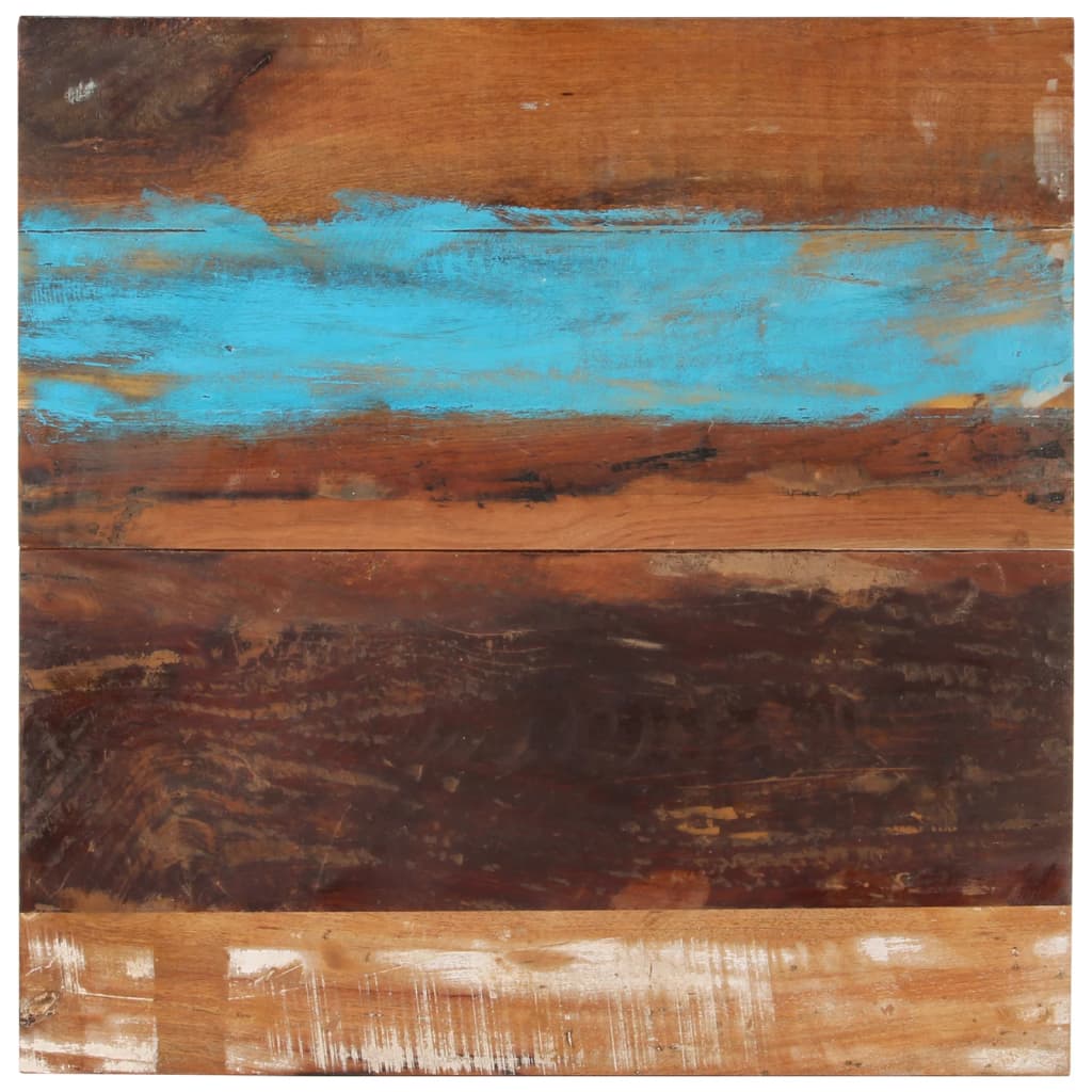 Berkfield Square Table Top 80x80 cm 15-16 mm Solid Reclaimed Wood