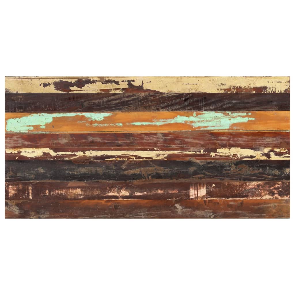 Berkfield Rectangular Table Top 60x120 cm 25-27 mm Solid Reclaimed Wood