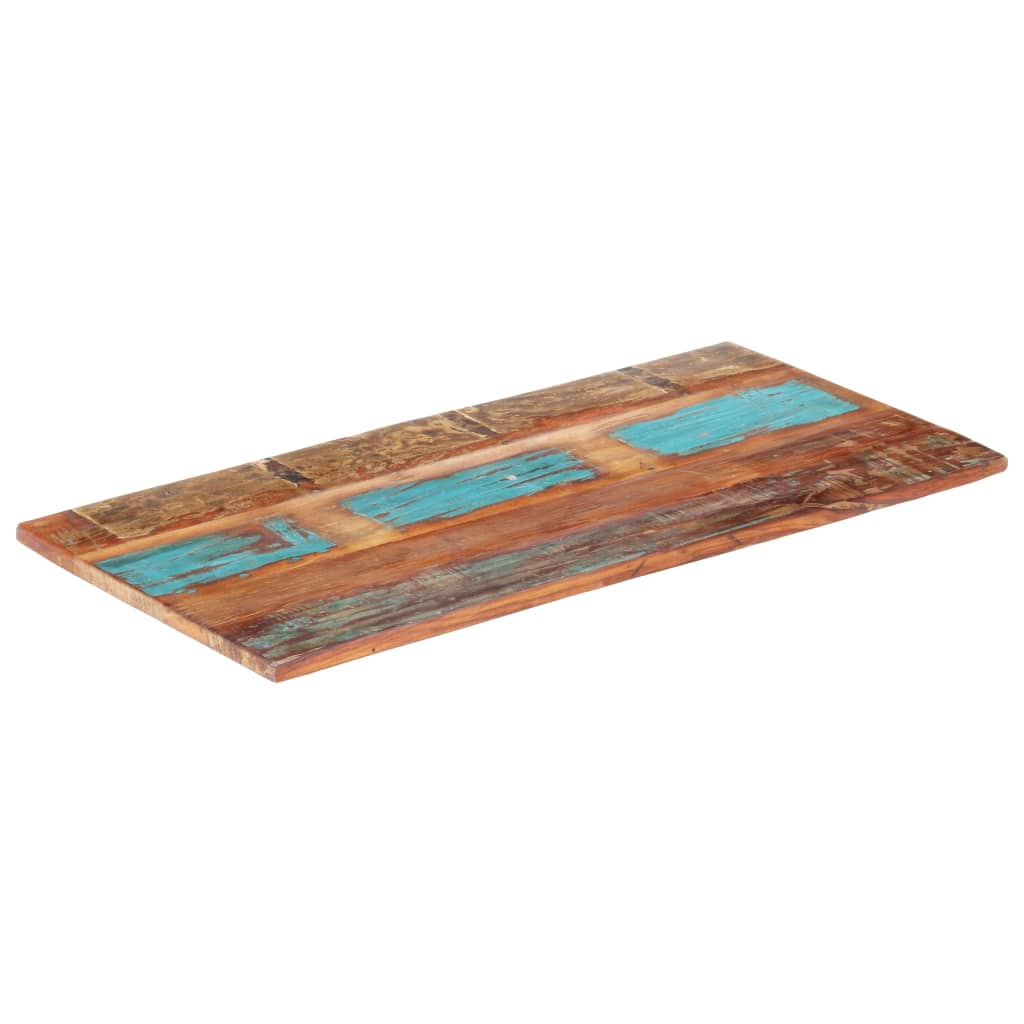 Berkfield Rectangular Table Top 60x140 cm 25-27 mm Solid Reclaimed Wood