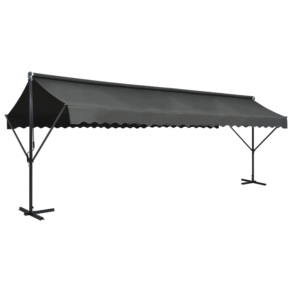 Berkfield Free Standing Awning 600x300 cm Anthracite